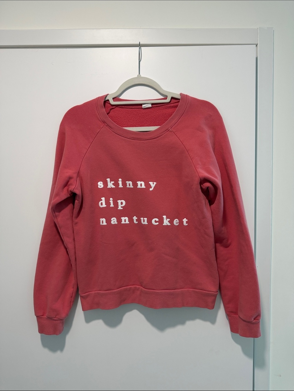 Skinnydip Nantucket Coral Crewneck Sweatshirt